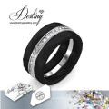 Destiny Jewellery Crystals From Swarovski 3 Laps Ring